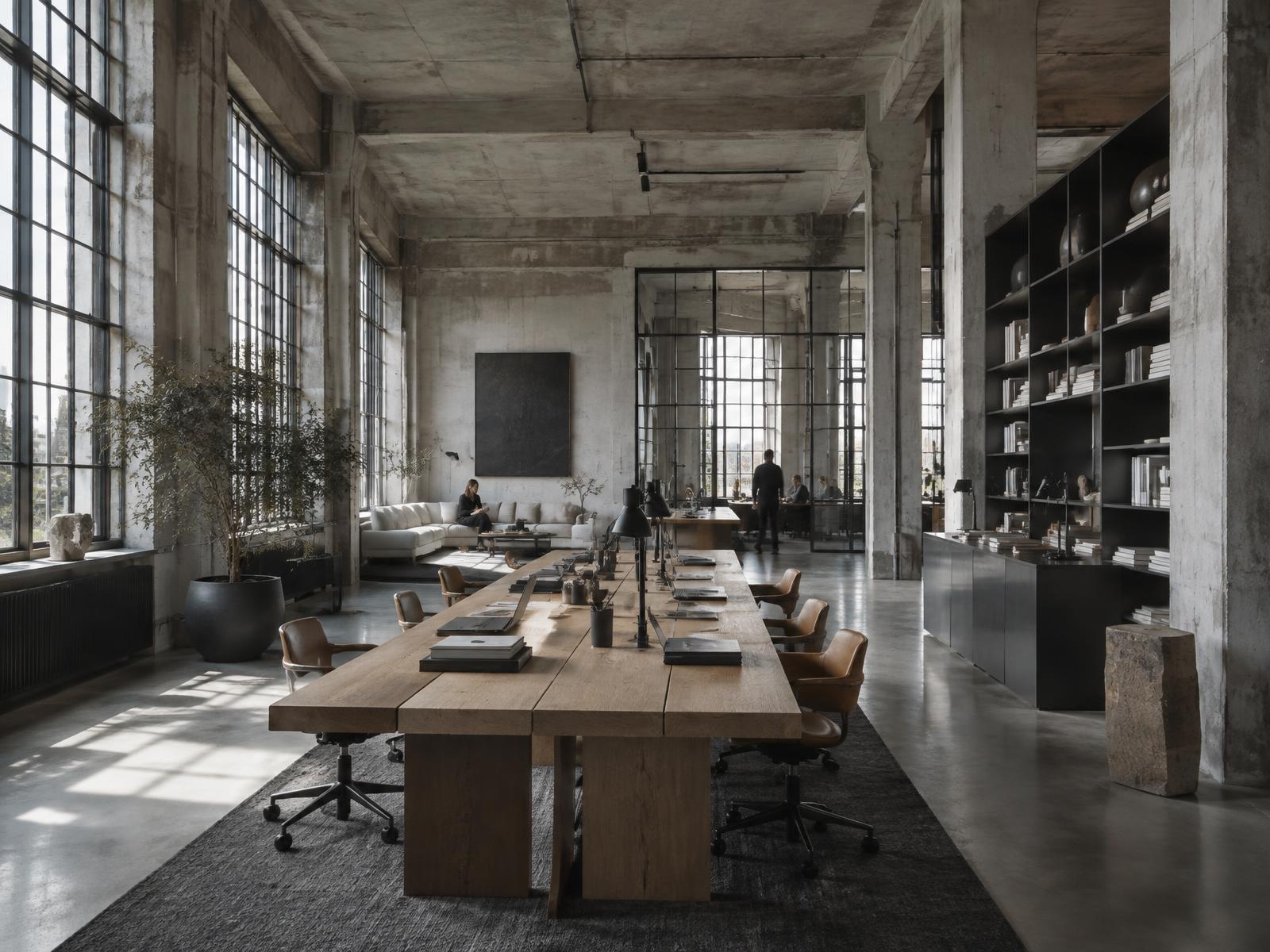 Creative studio workspace inside The Foundry